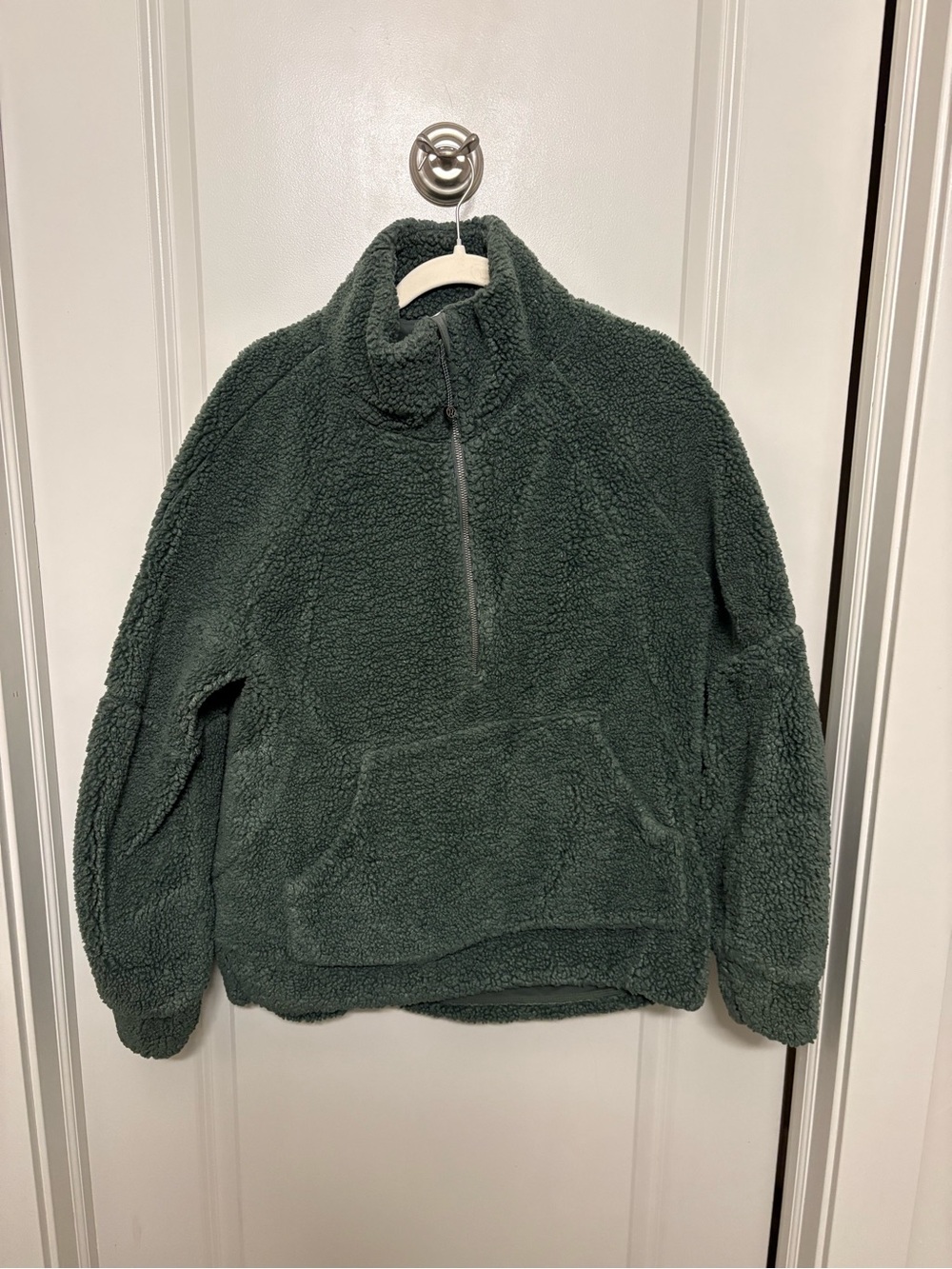 lululemon athletica Forrest Green Scuba Half-Zip